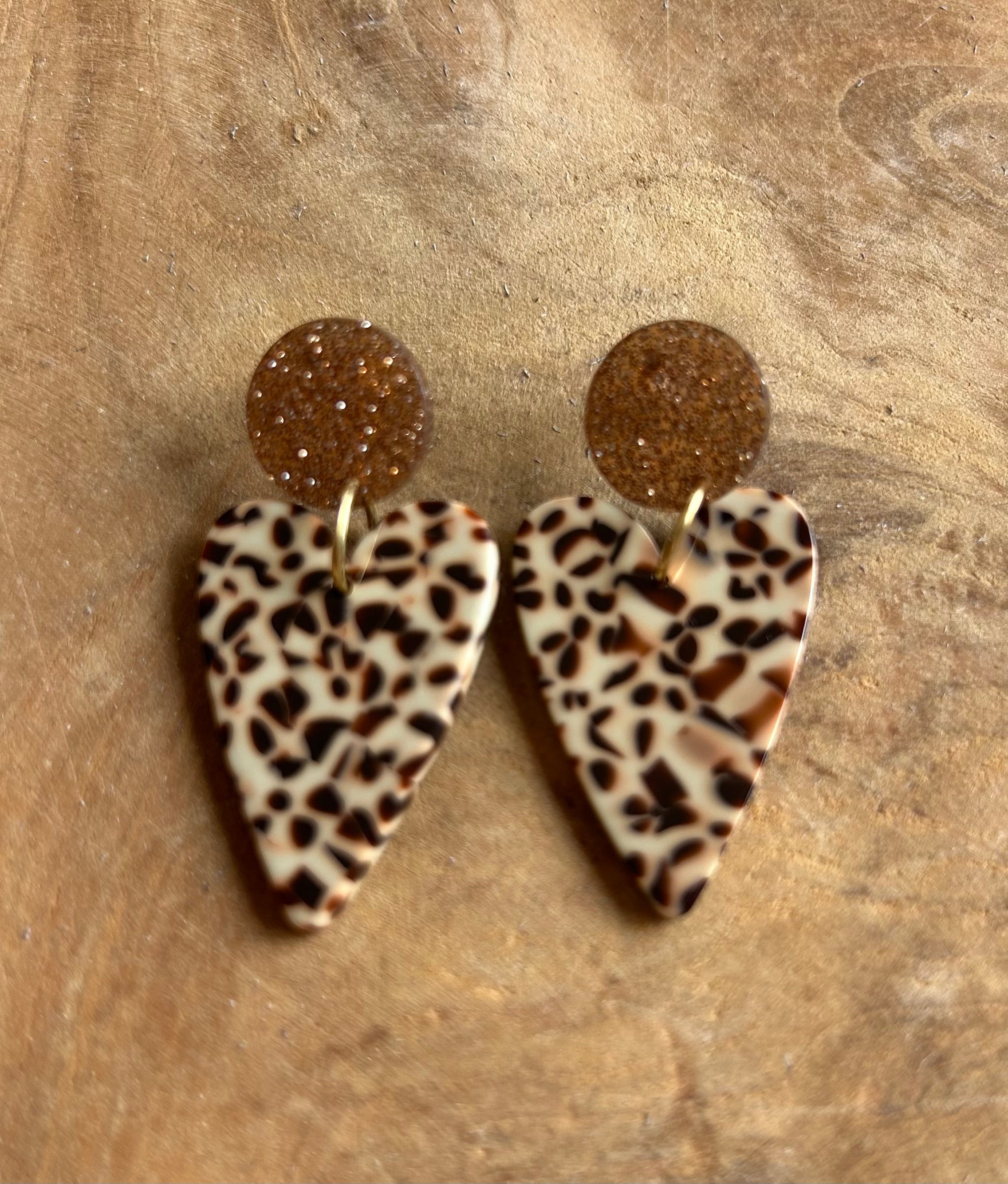 Boucle d'oreille Coeur Sauvage